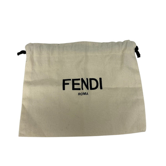 FENDI Shoulder strap leather blue FANTASTIC FENDI Mini strap you Women Used Authentic