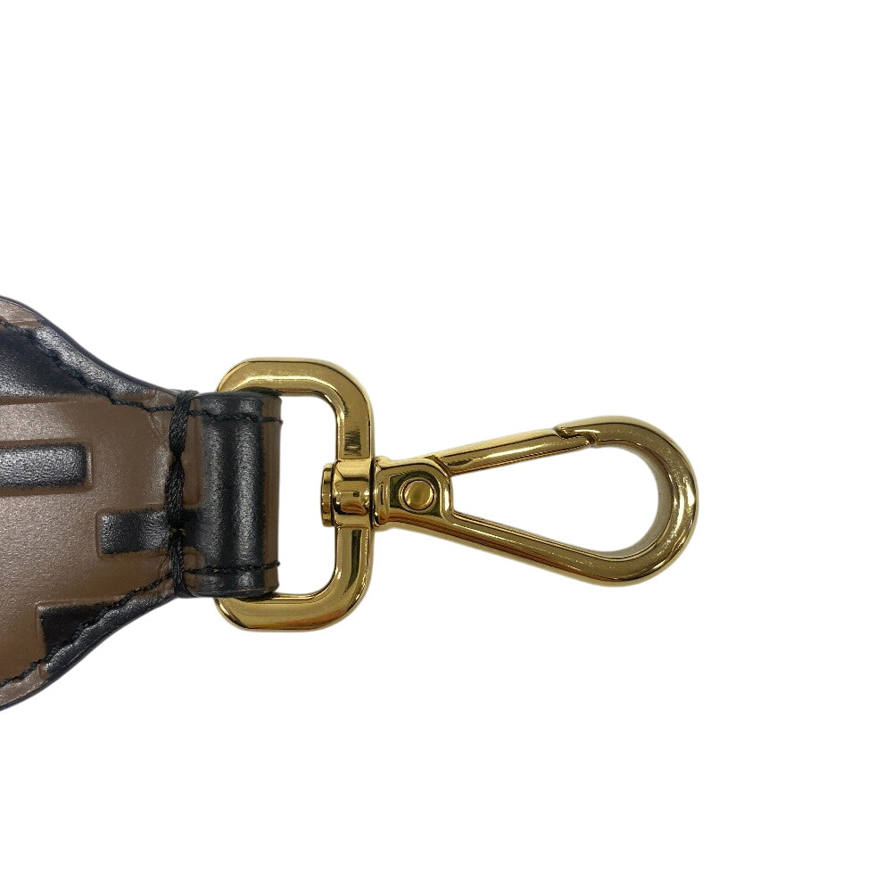 FENDI strap leather Brown Zucca Mini strap you