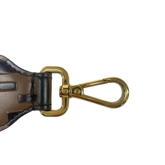 FENDI strap leather Brown Zucca Mini strap you