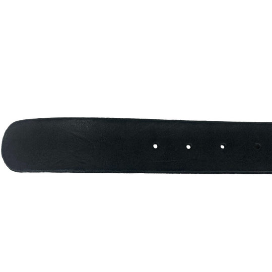 GUCCI belt 476341 Leather, Stone black Double G