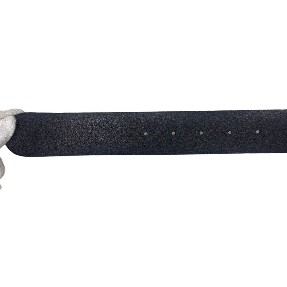 GUCCI belt 476341 Leather, Stone black Double G