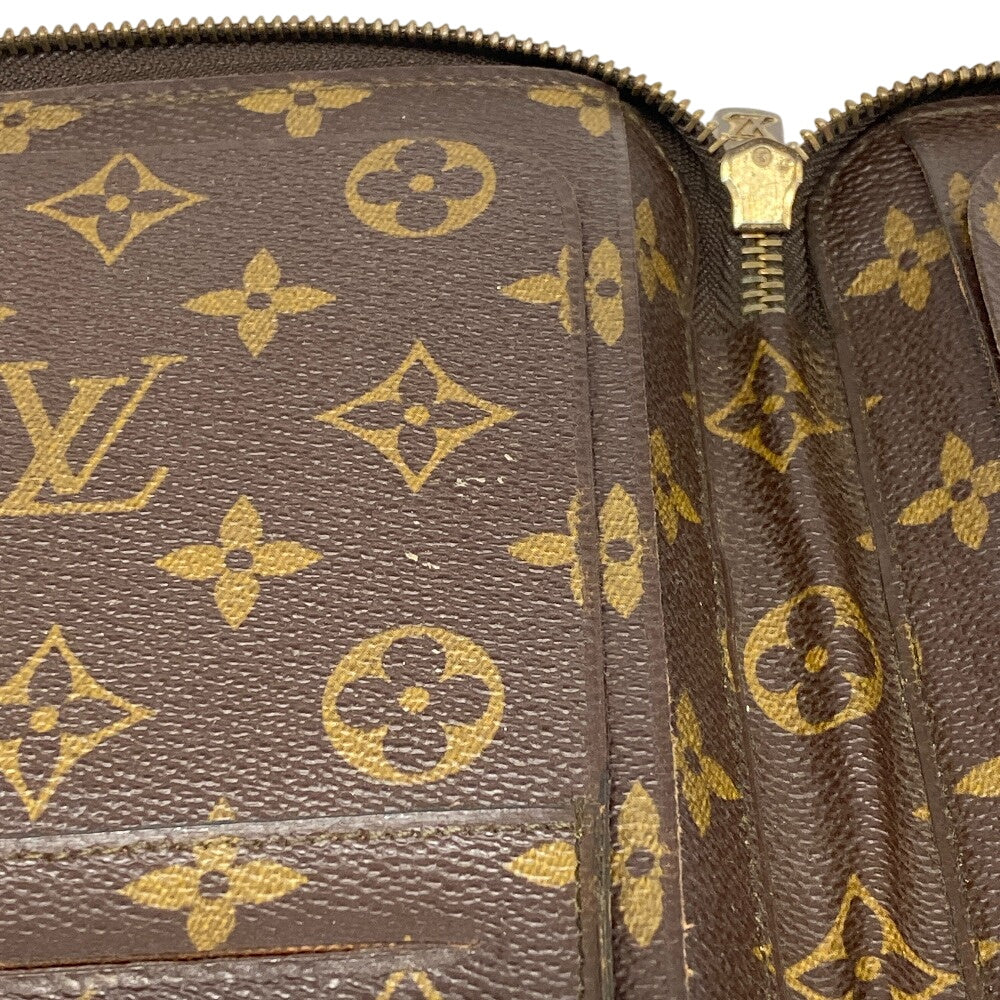 LOUIS VUITTON Travel case M60113 leather Brown Long Wallet Purse Zip Around Monogram Posh Escapade Women(Unisex) Used Authentic