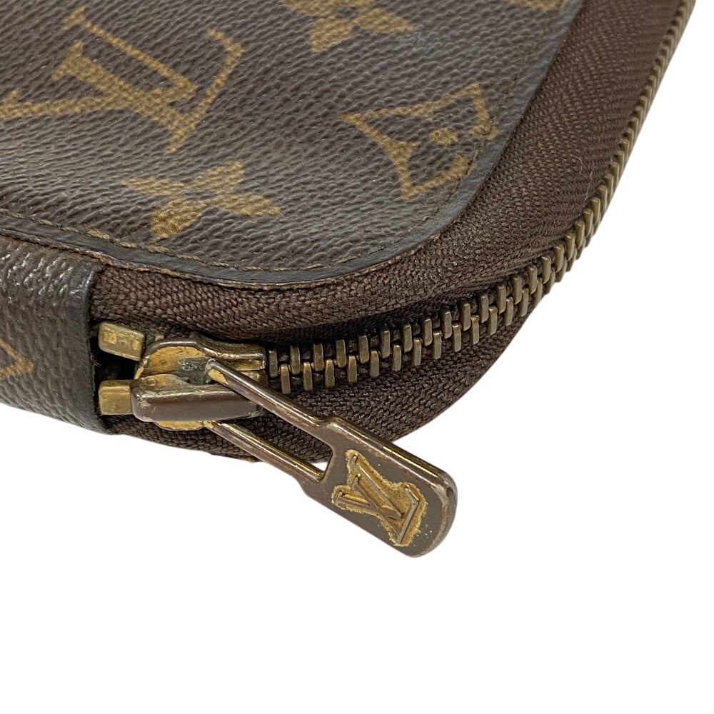 LOUIS VUITTON Travel case M60113 leather Brown Long Wallet Purse Zip Around Monogram Posh Escapade Women(Unisex) Used Authentic