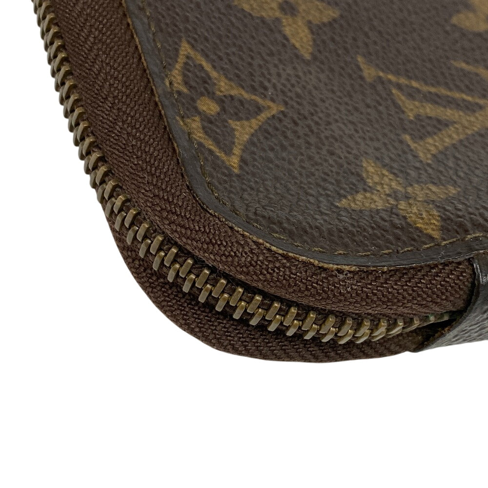 LOUIS VUITTON Travel case M60113 leather Brown Long Wallet Purse Zip Around Monogram Posh Escapade Women(Unisex) Used Authentic