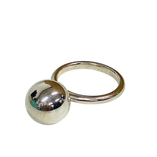TIFFANY&Co. Ring Silver925 Silver 4.8g Hardware ball Women Used Authentic