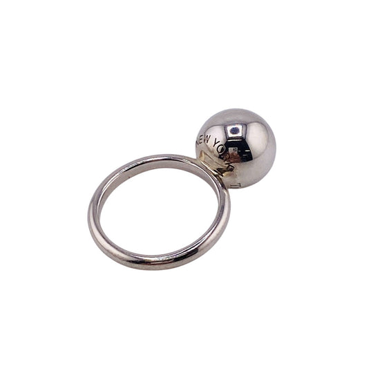 TIFFANY&Co. Ring Silver925 Silver 4.8g Hardware ball Women Used Authentic