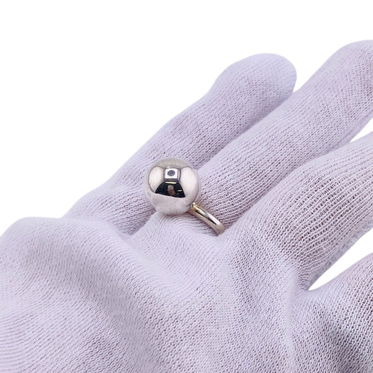 TIFFANY&Co. Ring Silver925 Silver 4.8g Hardware ball Women Used Authentic