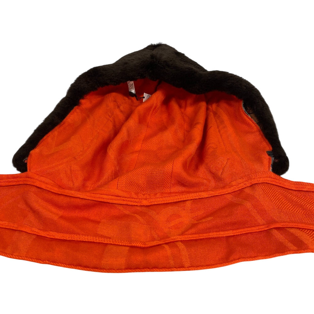 HERMES Other accessories Cashmere, Silk multicolor hood fur Petit Ash Women Used Authentic