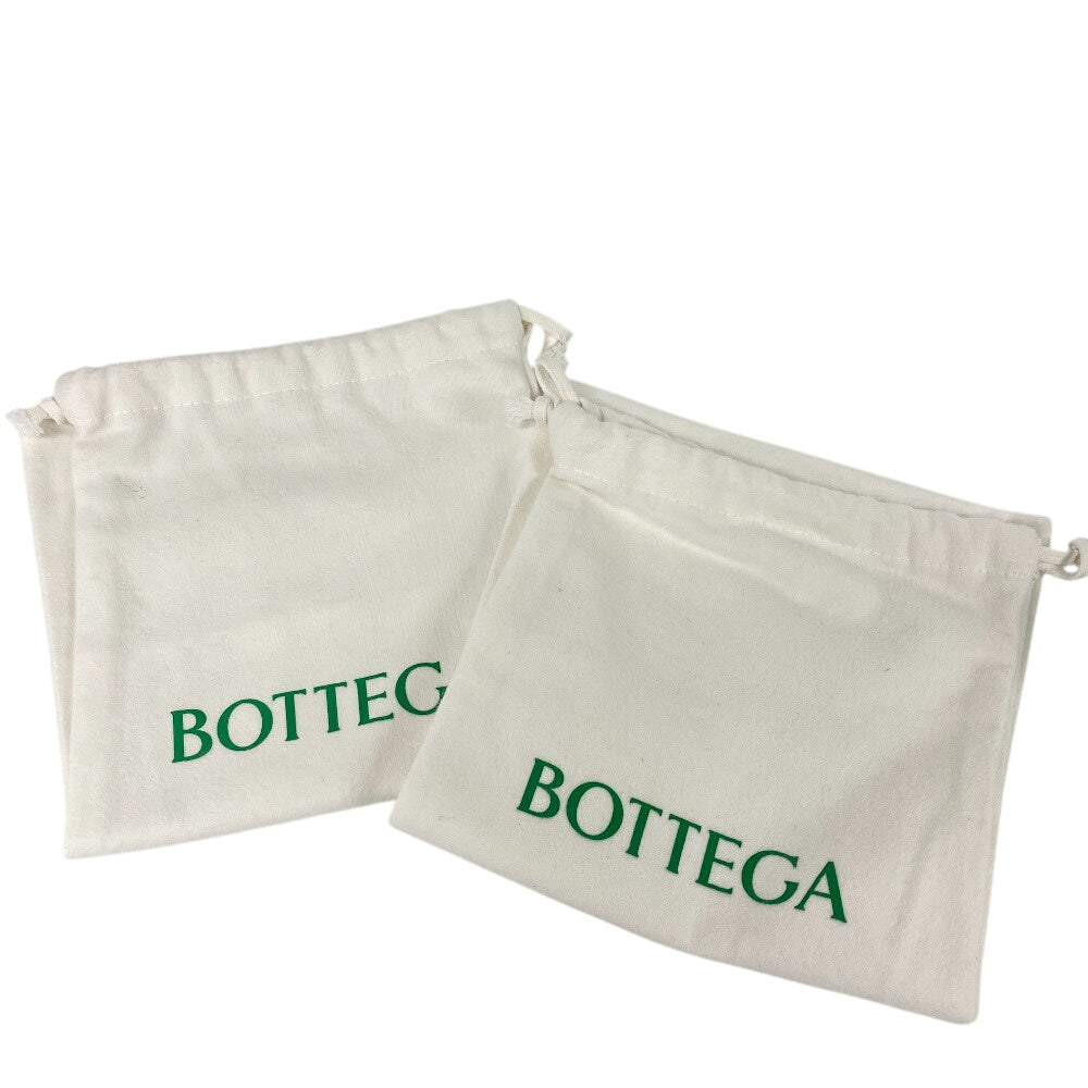 BOTTEGAVENETA sneakers Leather, Fabric green INTRECCIATO mens 44 Used Authentic