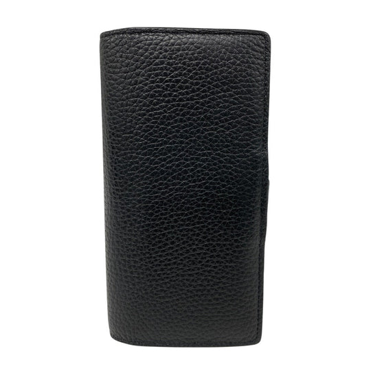 LOUIS VUITTON Long Wallet Purse M81330 Taurillon Clemence black Wallet LV Vertical Capusine mens Used Authentic