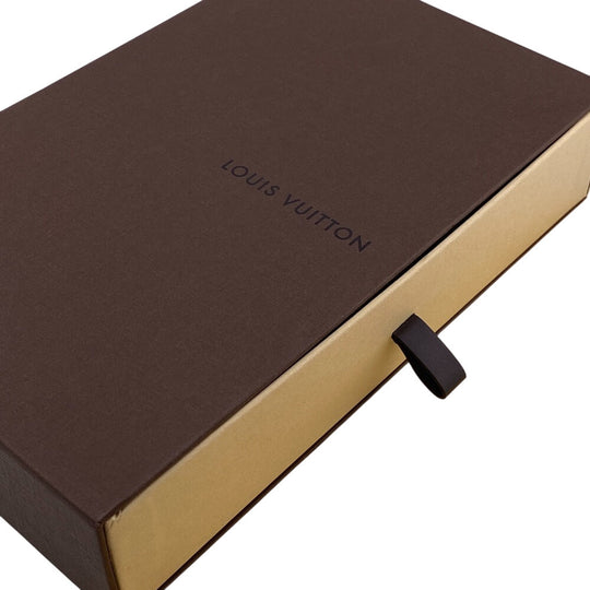 LOUIS VUITTON Long Wallet Purse N61725 leather Brown Damier Porto Monnaie Credit NM