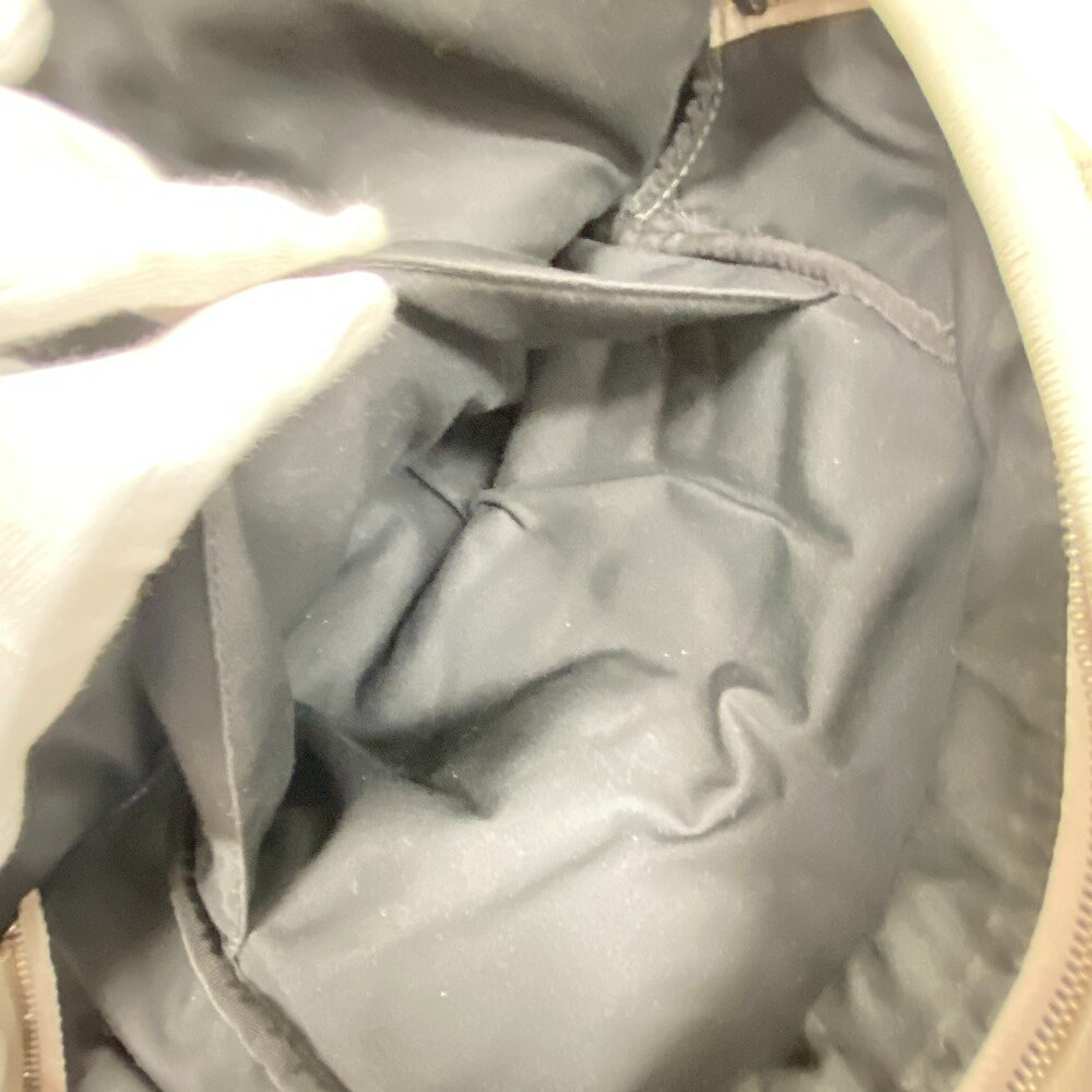 Christian Dior Backpack canvas beige Backpack Trotter Rider Oblique Women Used Authentic
