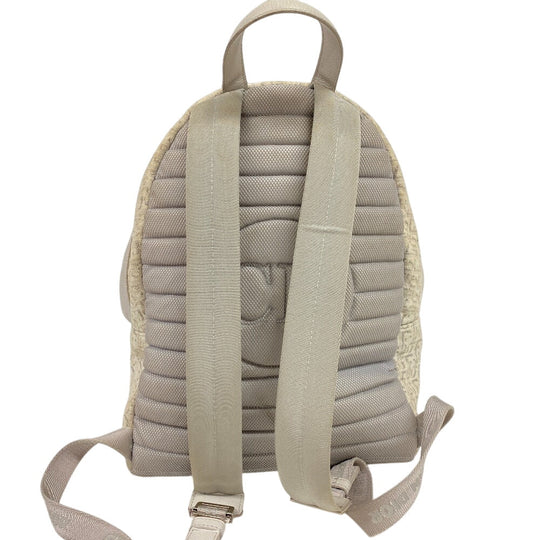 Christian Dior Backpack canvas beige Backpack Trotter Rider Oblique Women Used Authentic