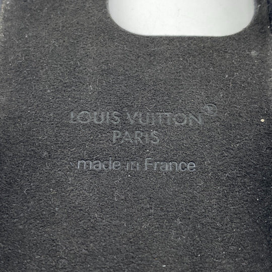 LOUIS VUITTON iPhone case M82887 Leather, Monogram Canvas Brown iPhone15PRO Monogram Bumper 15 PRO Women(Unisex) Used Authentic
