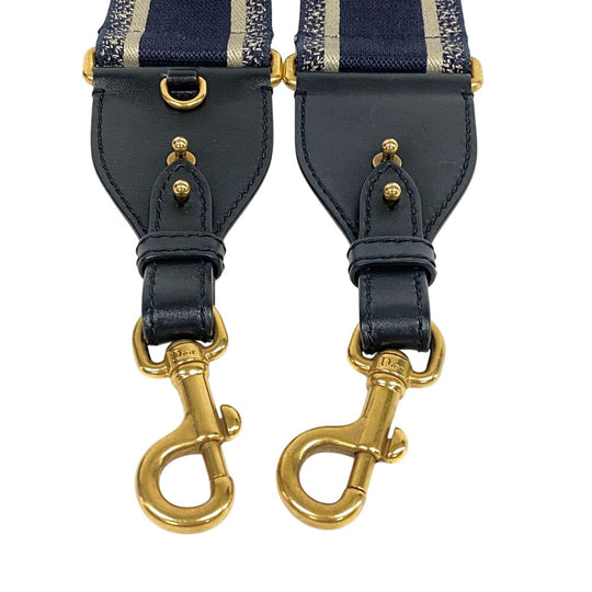 Christian Dior Shoulder strap canvas Navy