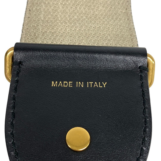 Christian Dior Shoulder strap canvas Navy