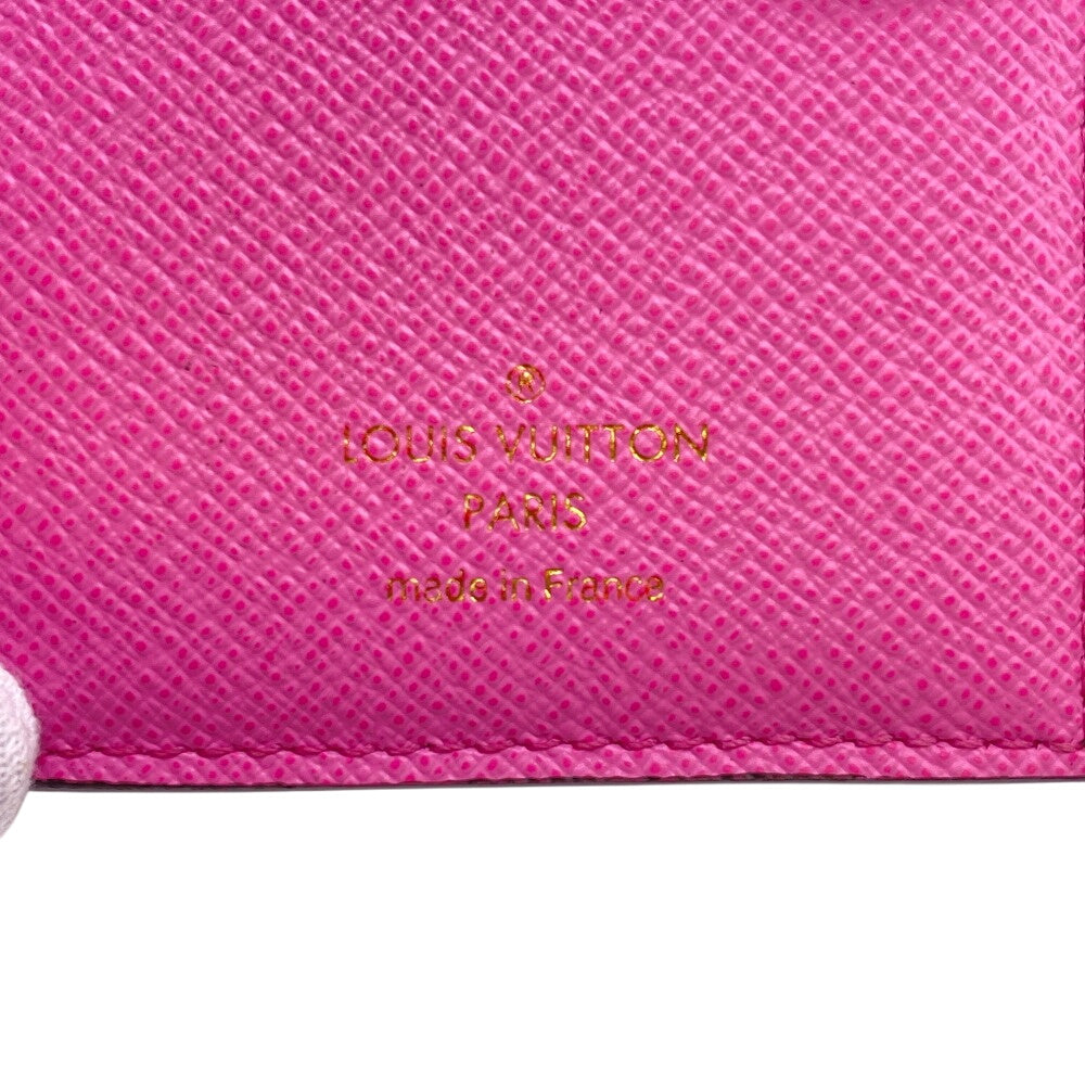 LOUIS VUITTON Bifold Wallet M82383 leather Brown Monogram Lisa