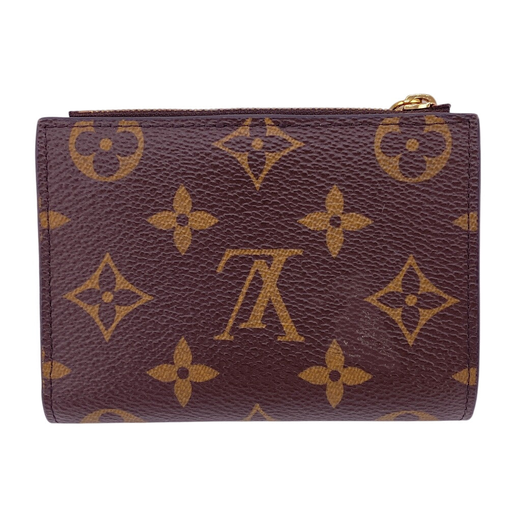 LOUIS VUITTON Bifold Wallet M82383 leather Brown Monogram Lisa