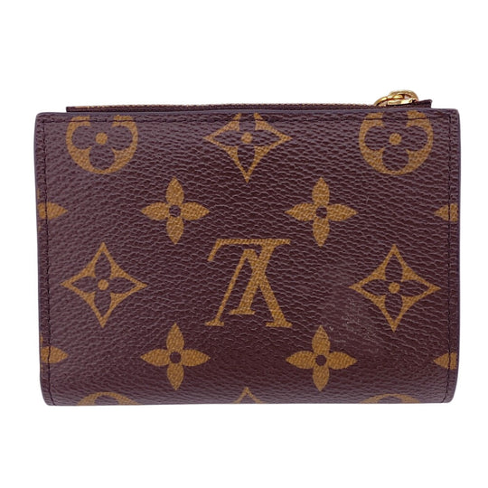 LOUIS VUITTON Bifold Wallet M82383 leather Brown Monogram Lisa