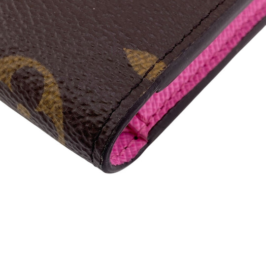 LOUIS VUITTON Bifold Wallet M82383 leather Brown Monogram Lisa