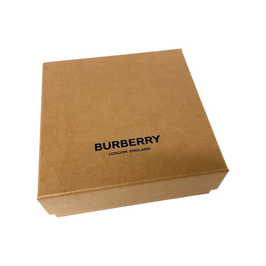 BURBERRY Tri-fold wallet leather black Compact wallet Women(Unisex) Used Authentic