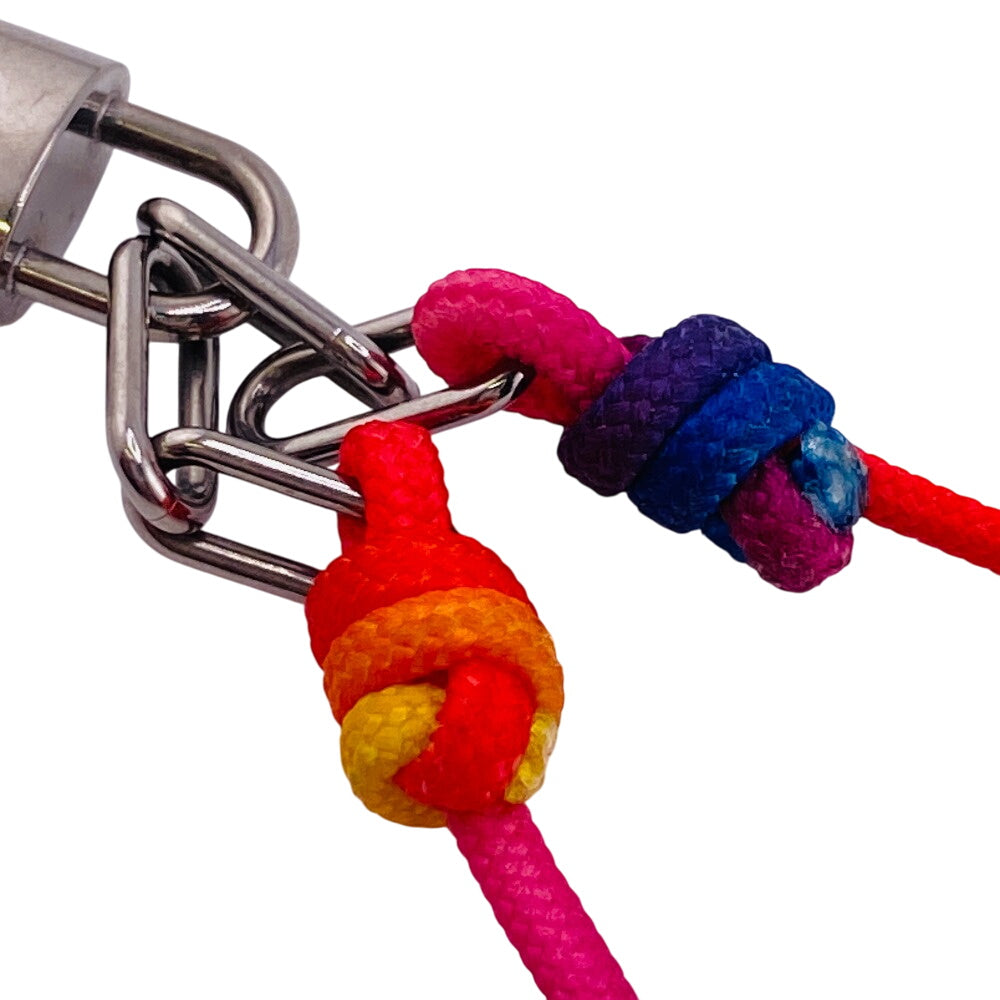 LOUIS VUITTON bracelet Q05269 Polyester, Titanium Rainbow Lockit Virgil Abloh Women(Unisex) Used Authentic