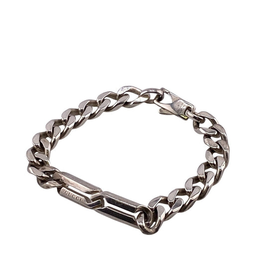 GUCCI bracelet 313467 Silver925 Silver Chain unisex(Unisex) Used Authentic