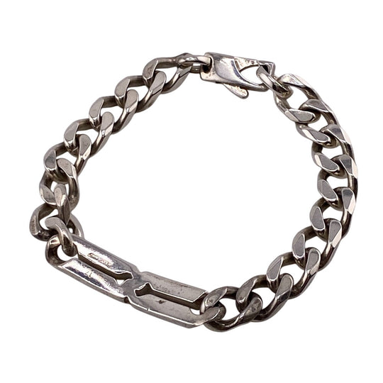 GUCCI bracelet 313467 Silver925 Silver Chain unisex(Unisex) Used Authentic