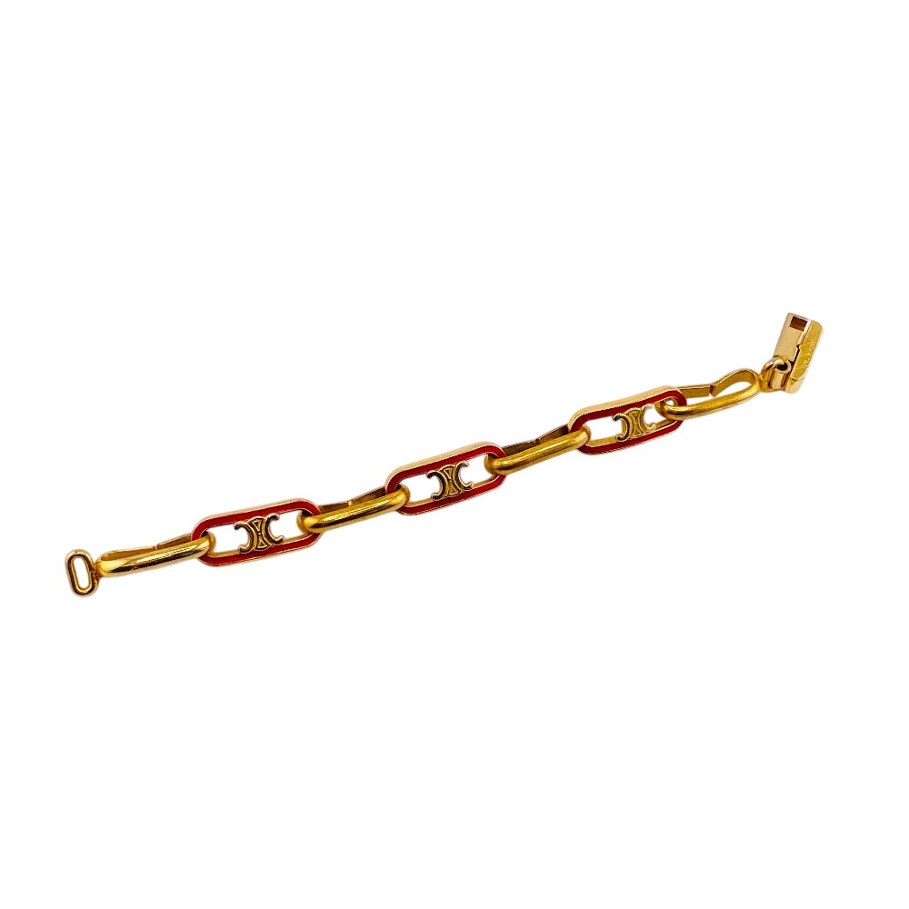CELINE bracelet Gold Plated gold Triomphe