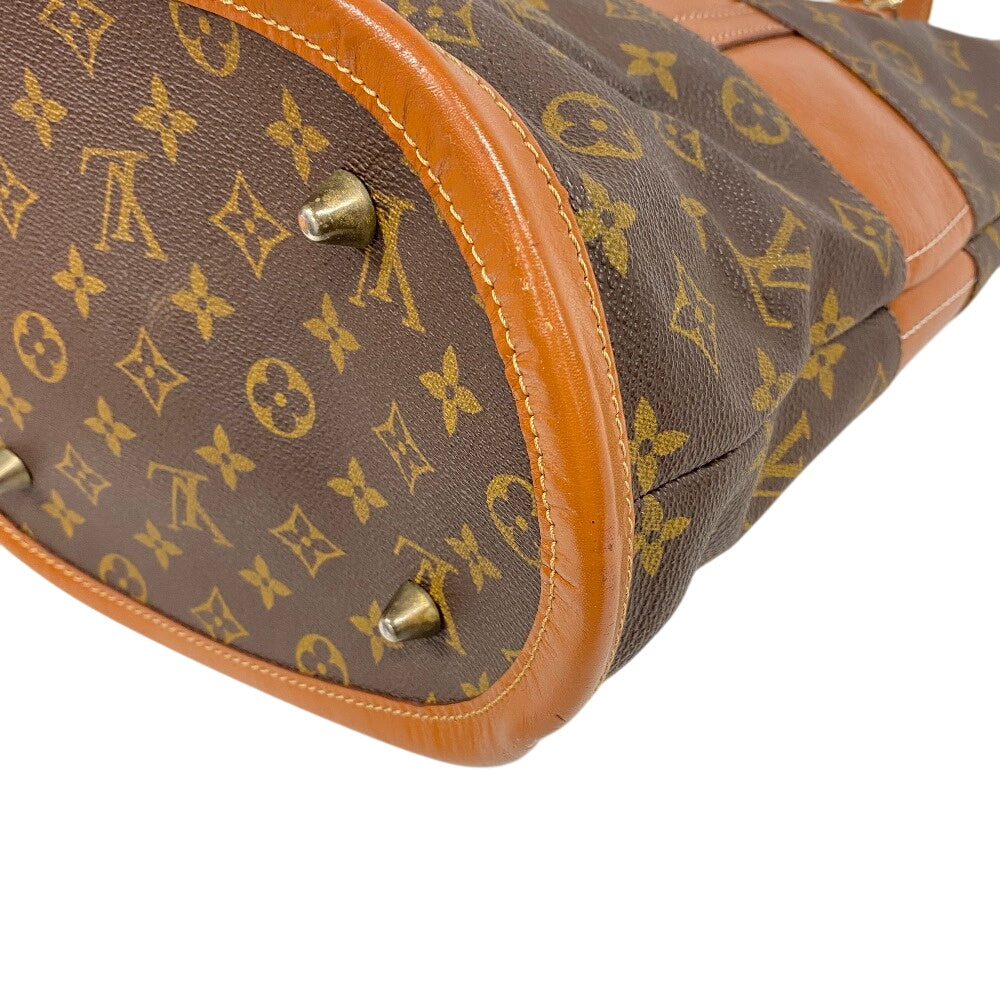 LOUIS VUITTON Tote Bag T42238 leather Brown Monogram BucketUSA