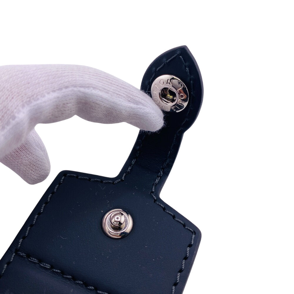 LOUIS VUITTON Shoulder strap Canvas, Leather black Women(Unisex) Used Authentic