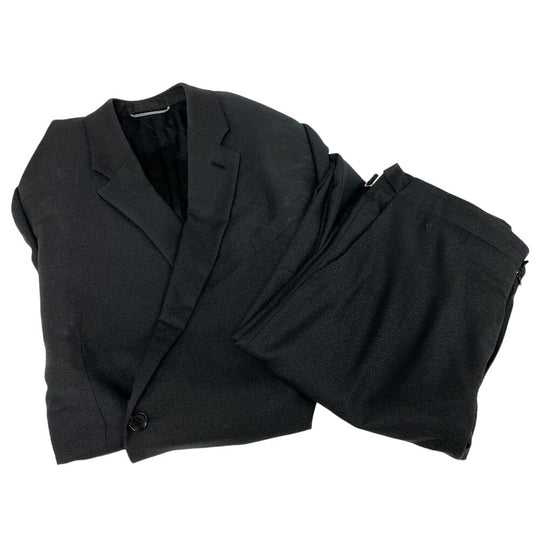 Christian Dior setup wool black mens 50R Used Authentic