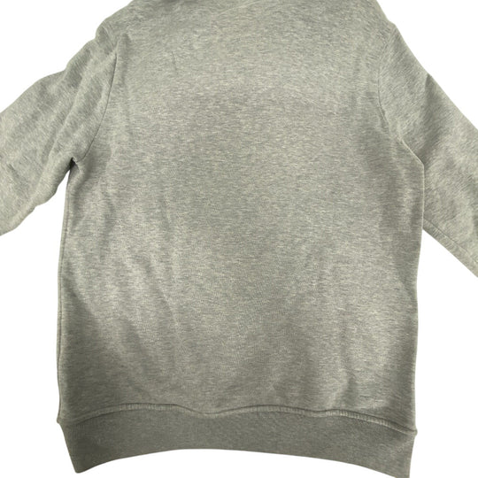HERMES Hoodie cotton gray Super H mens L Used Authentic