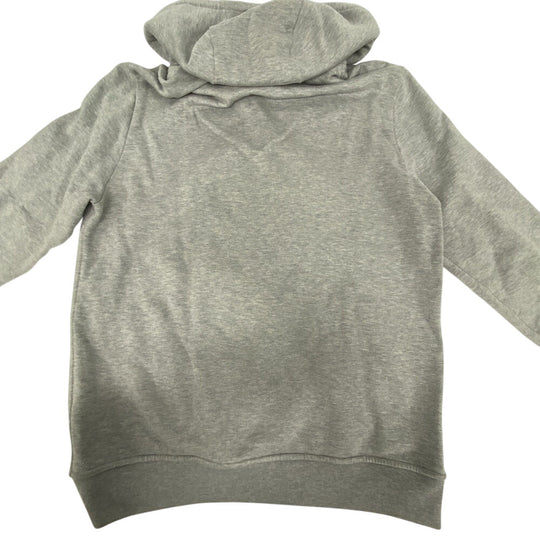HERMES Hoodie cotton gray Super H mens L Used Authentic