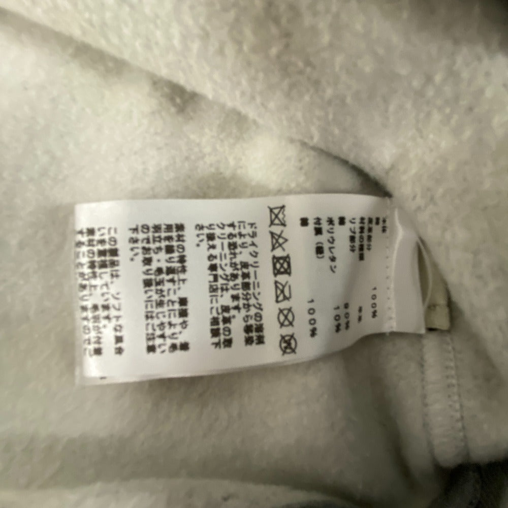 HERMES Hoodie cotton gray Super H mens L Used Authentic