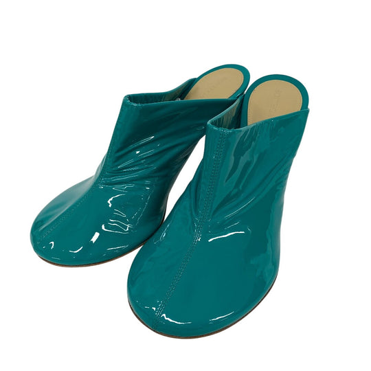 BOTTEGAVENETA pumps Patent leather green Mule Women 36 Used Authentic