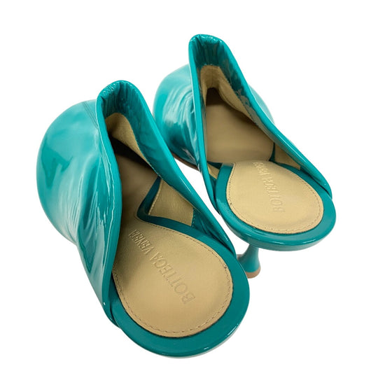 BOTTEGAVENETA pumps Patent leather green Mule Women 36 Used Authentic