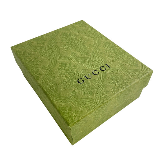 GUCCI Bifold Wallet leather beige GG Marmont Women Used Authentic