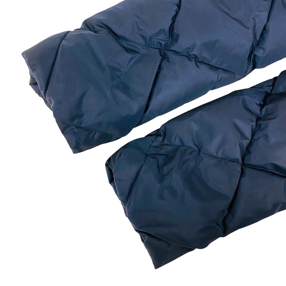 MONCLER Down jacket Wool, Nylon Navy 16 years 00 VAULOGETTE Women Used Authentic