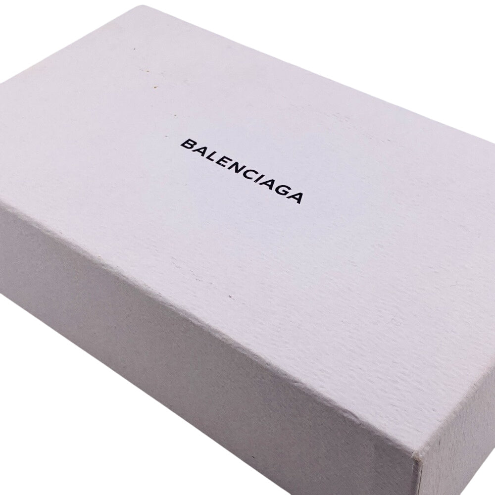 BALENCIAGA Long Wallet Purse 443655 leather multicolor Zip Around Women(Unisex) Used Authentic