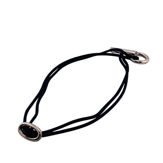 HERMES choker fabric black Chene Dunkle Women(Unisex) Used Authentic