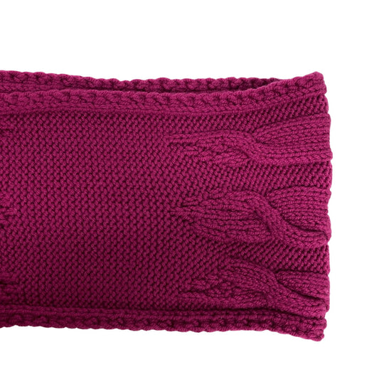 LOUIS VUITTON Scarf 400352 wool purple Echarpe Constance Women Used Authentic