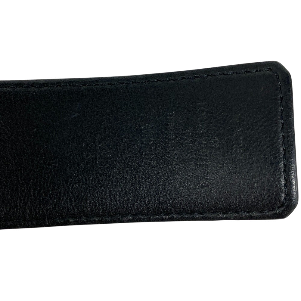 LOUIS VUITTON belt M0167 leather Brown Saintur Monogram LV Line LV Line mens(Unisex) 90/36 Used Authentic