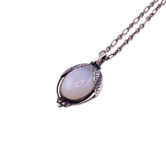 Georg Jensen Necklace Silver925 Silver Stone