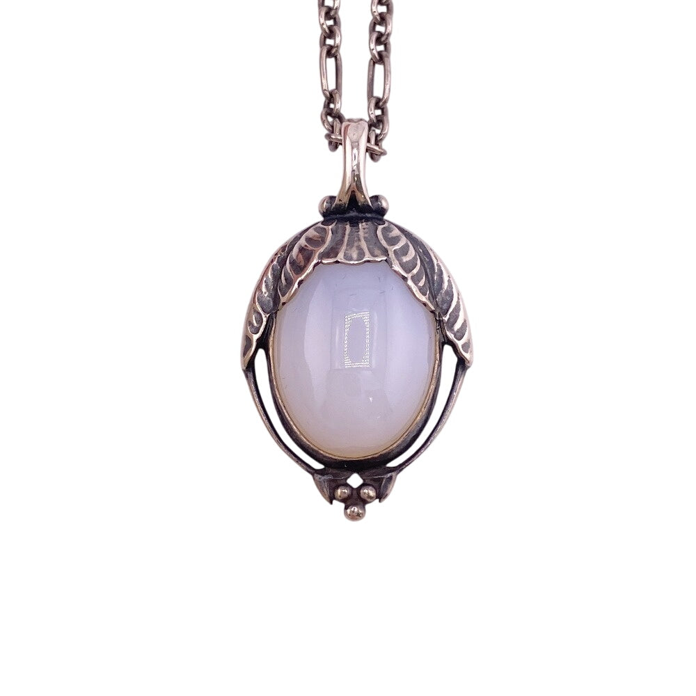 Georg Jensen Necklace Silver925 Silver Stone