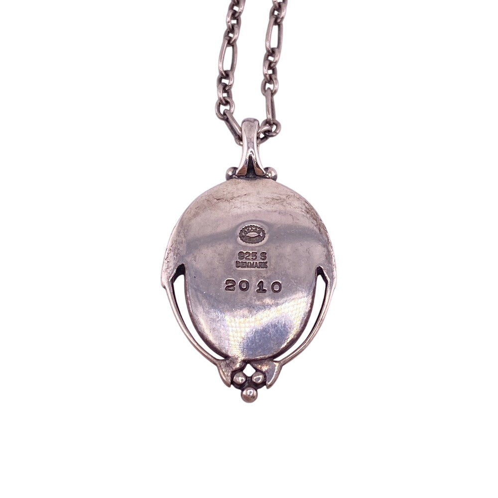 Georg Jensen Necklace Silver925 Silver Stone