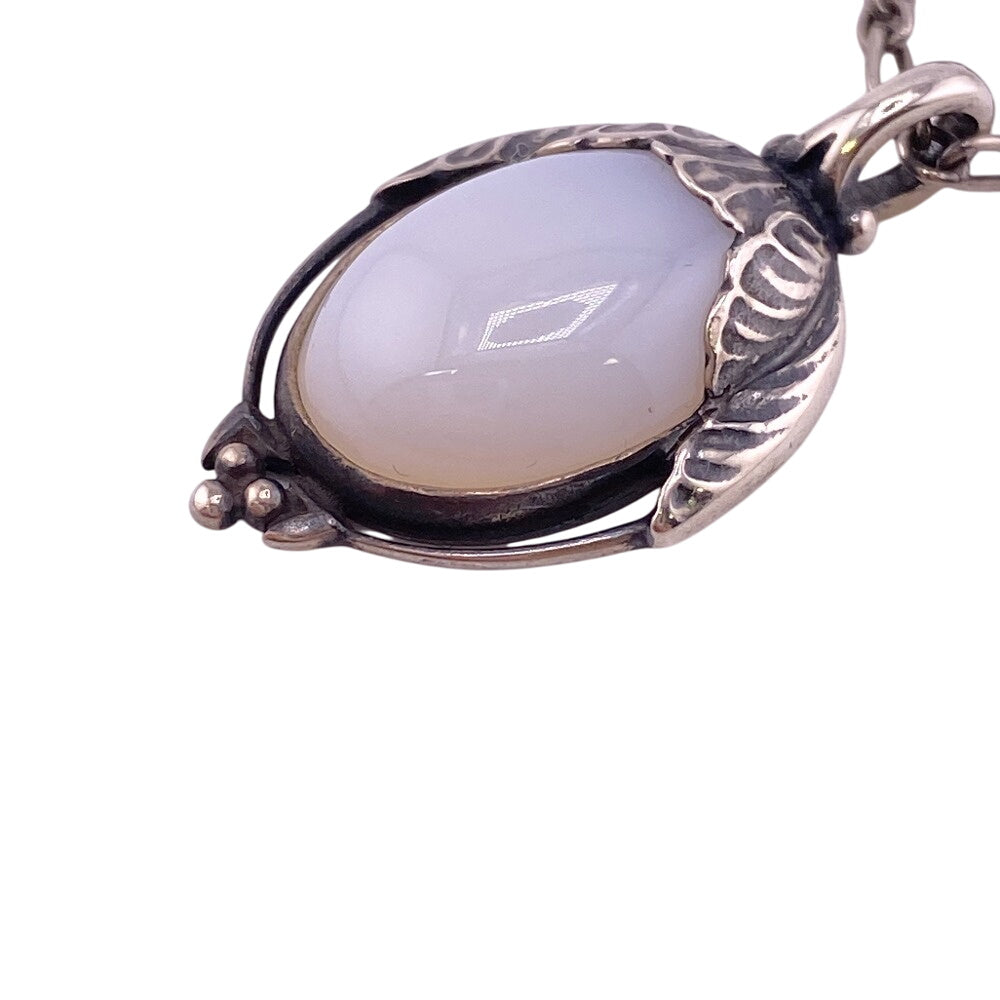 Georg Jensen Necklace Silver925 Silver Stone