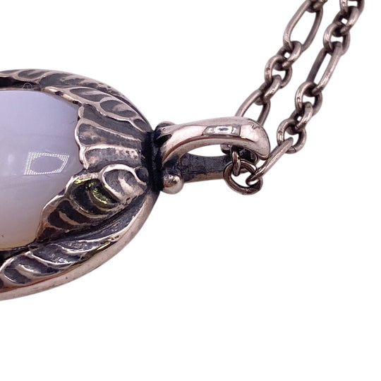 Georg Jensen Necklace Silver925 Silver Stone