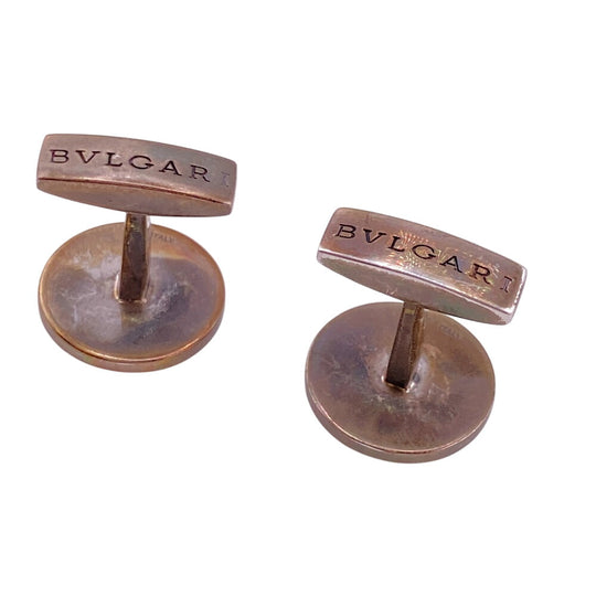 BVLGARI cuffs Gold Plated blue Bulgari Bulgari lapis lazuli Bulgari Bulgari mens Used Authentic