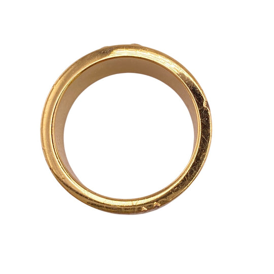 LOUIS VUITTON Ring M00513 Gold Plated Silver set Berg LV Instinct Women(Unisex) M Used Authentic